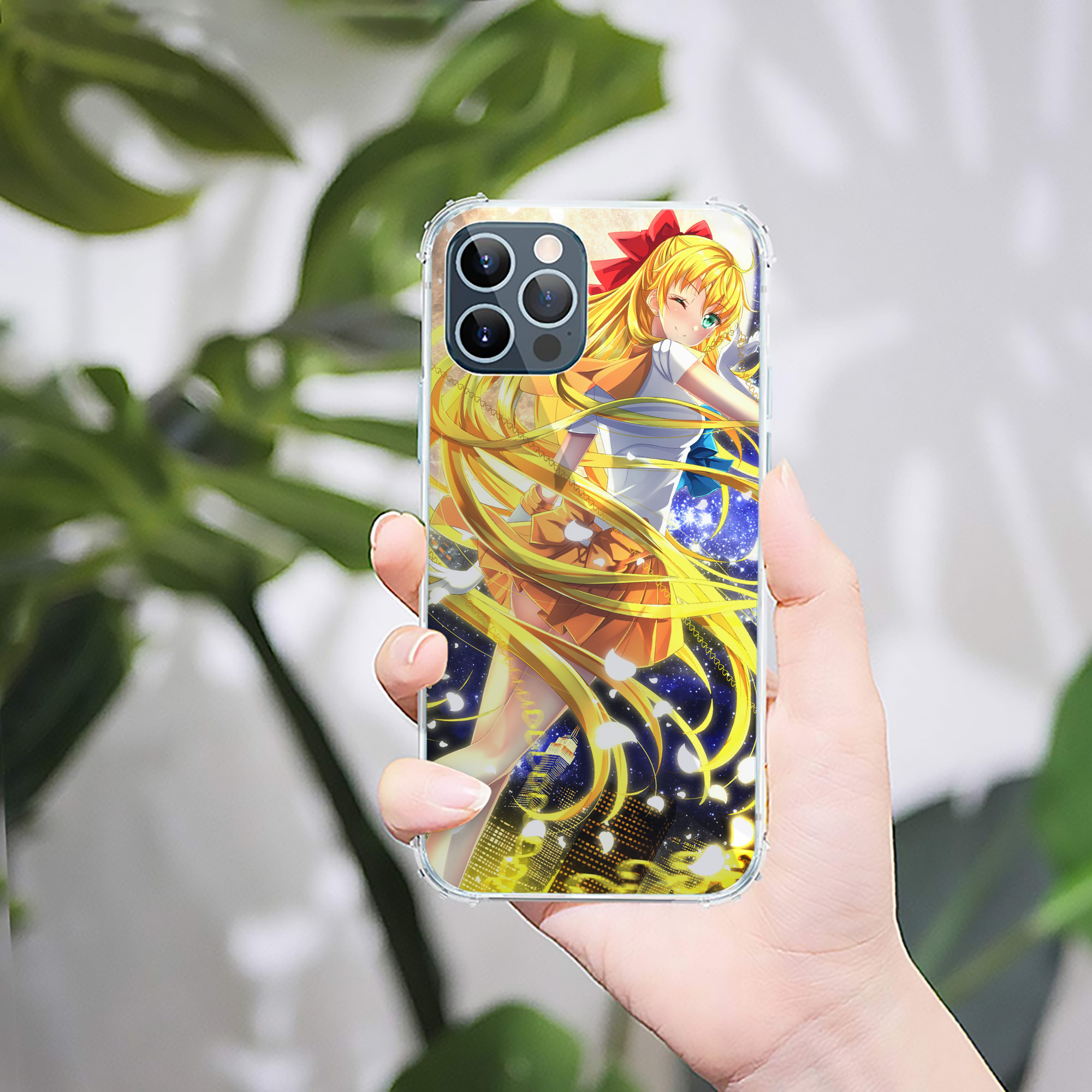 （画像用） 美少女戦士セーラームーン Sailor Moon 【iPhone 12シリーズ対応】透明スマホケース（クリアソフトケース）